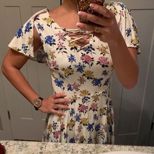 Flowered dress